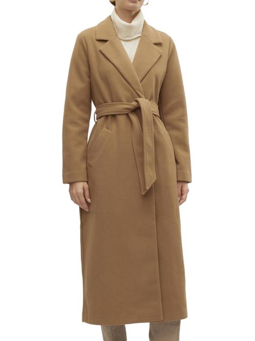 Casaco Camel Feminino Vero Moda Fortuneaya - Kiabi Casaco Camel Feminino Vero Moda Fortuneaya - Kiabi