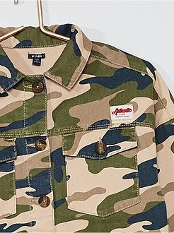 Casaco camuflado - Kiabi