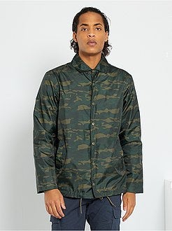 Casaco camuflado de conceção ecológica - Kiabi