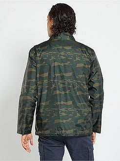 Casaco camuflado de conceção ecológica - Kiabi