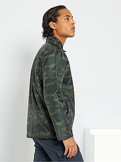 Casaco camuflado de conceção ecológica - Kiabi