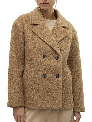 Casaco Castanho Feminino Vero Moda Elite Bella