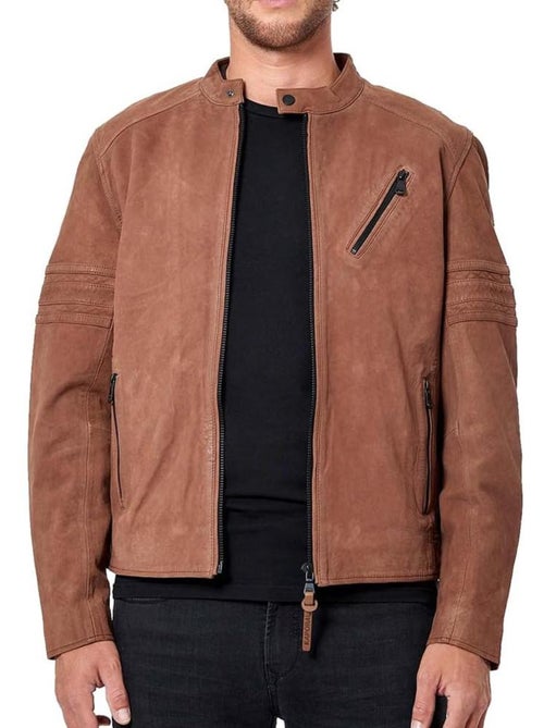 Casaco castanho masculino kaporal soma - Kiabi Casaco castanho masculino kaporal soma - Kiabi