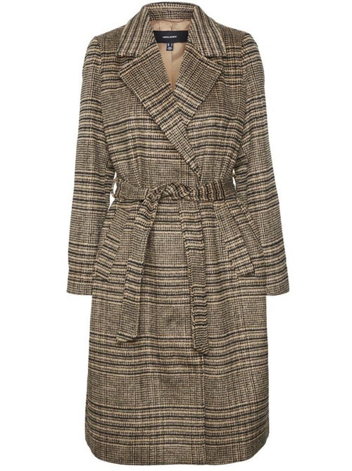 Casaco Castanho para Mulher Vero Moda Luck - Kiabi Casaco Castanho para Mulher Vero Moda Luck - Kiabi