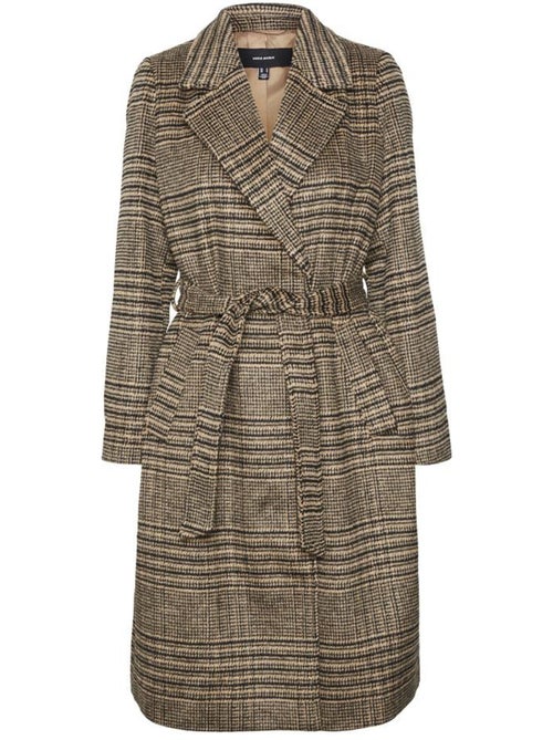 Casaco Castanho para Mulher Vero Moda Luck - Kiabi Casaco Castanho para Mulher Vero Moda Luck - Kiabi