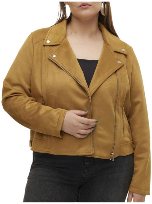 Casaco Castanho Vero Moda Jose para Mulher - Kiabi Casaco Castanho Vero Moda Jose para Mulher - Kiabi