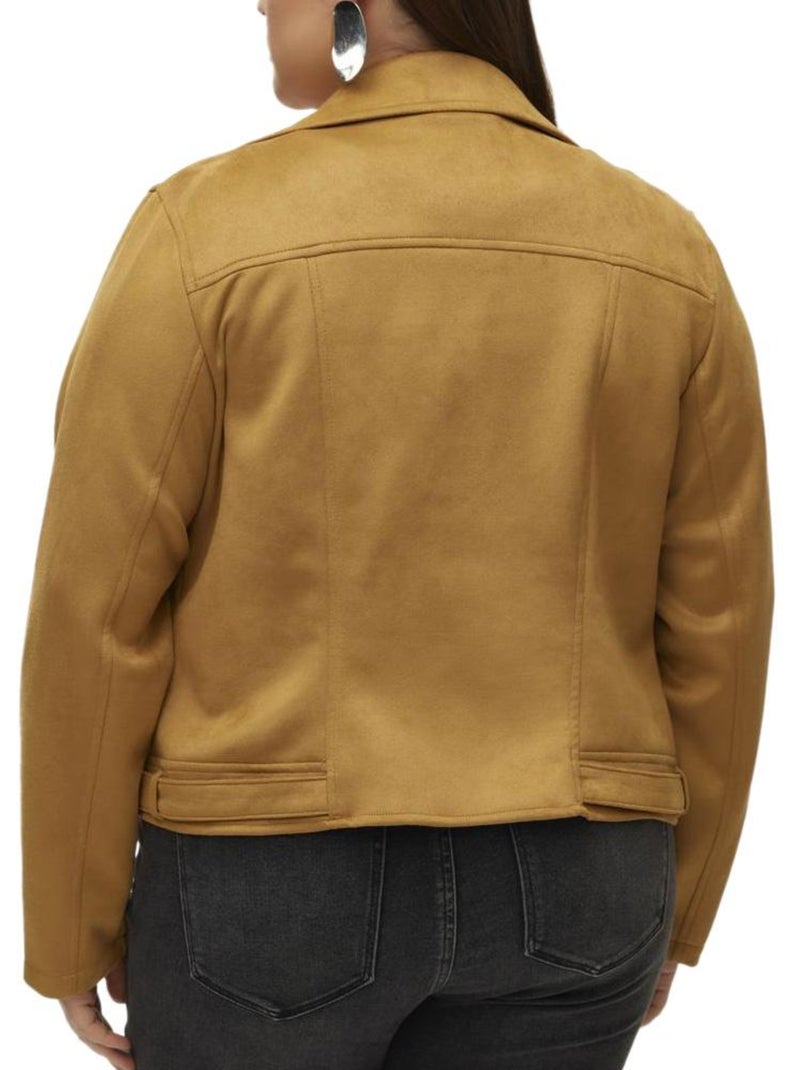 Casaco Castanho Vero Moda Jose para Mulher Castanho-capuccino - Kiabi
