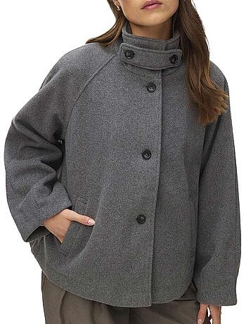 Casaco Cinzento Feminino Vero Moda Awmaeve