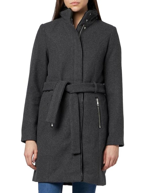 Casaco Cinzento Feminino Vero Moda Class Bessy - Kiabi Casaco Cinzento Feminino Vero Moda Class Bessy - Kiabi