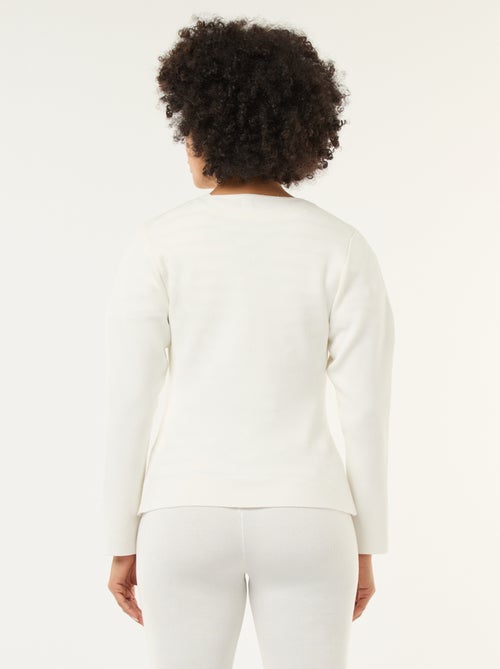 Casaco com botões dourados - Kiabi