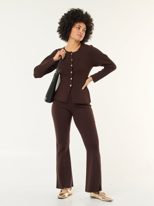 Casaco com botões dourados - Kiabi