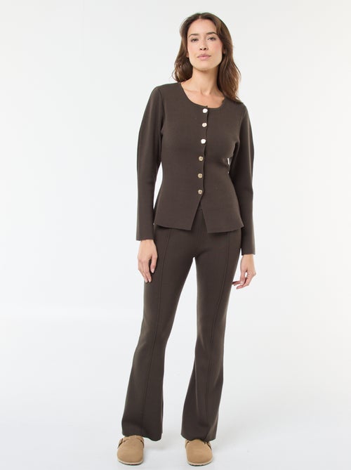 Casaco com botões dourados - Kiabi