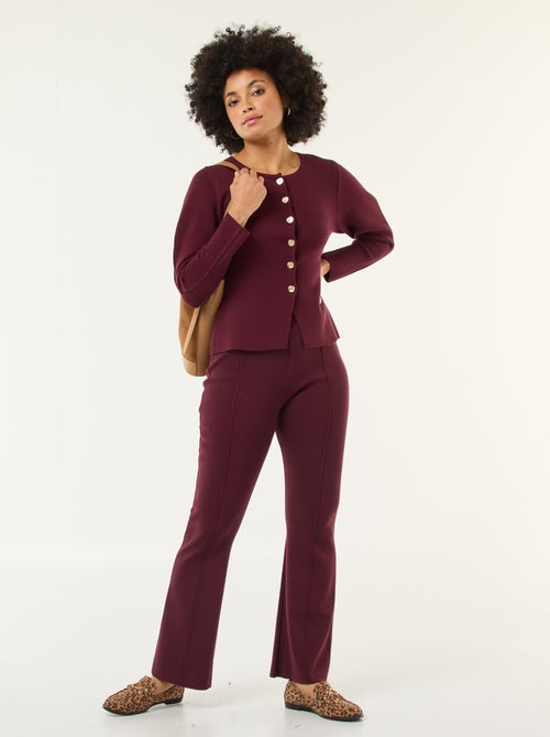 Casaco com botões dourados - Kiabi