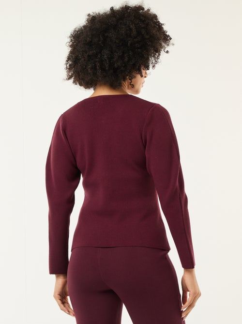 Casaco com botões dourados - Kiabi