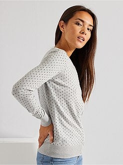 Casaco com botões em malha fina - Kiabi