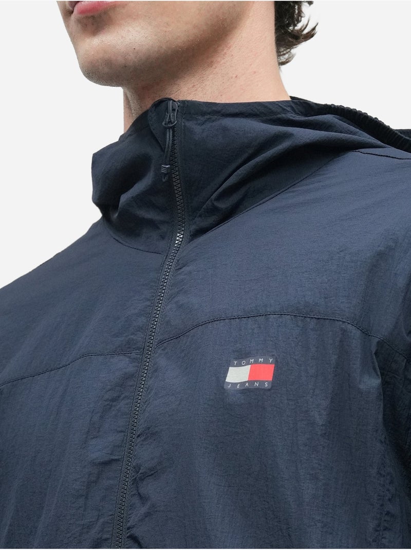 Casaco com capuz - tommy jeans Azul escuro - Kiabi