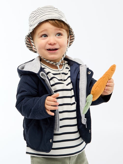 Casaco com capuz acolchoado - Kiabi