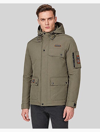 Casaco com capuz bakirou – geographical norway