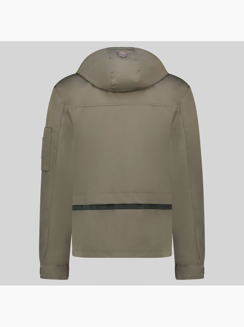 Casaco com capuz bakirou – geographical norway Cáqui - Kiabi