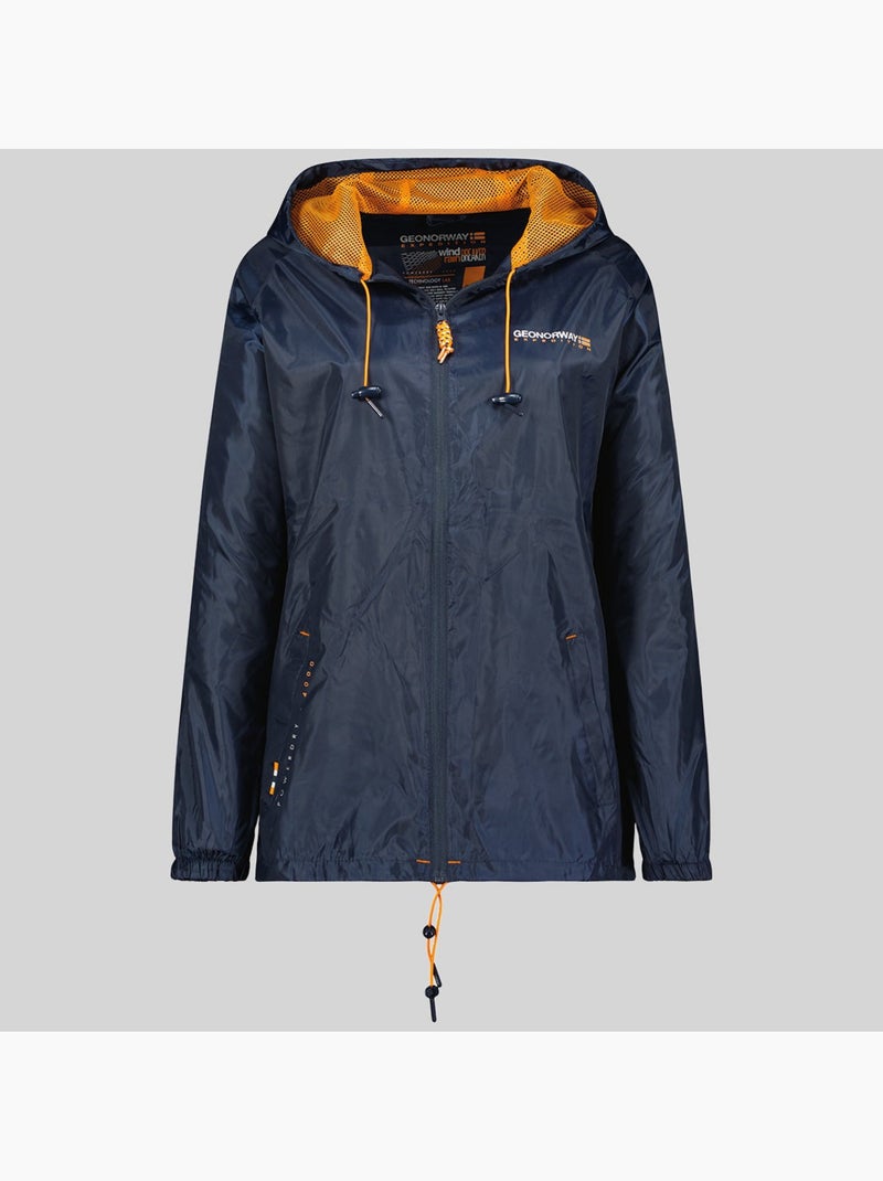 Casaco com capuz boat – geographical norway Azul-marinho - Kiabi