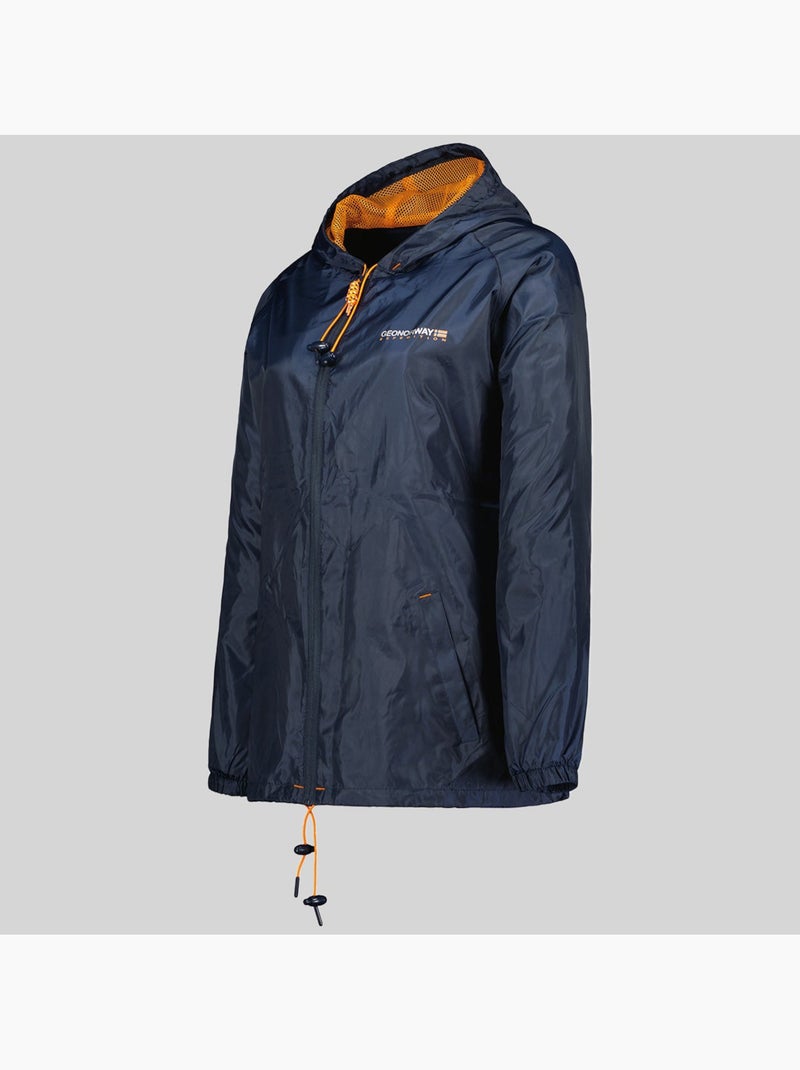 Casaco com capuz boat – geographical norway Azul-marinho - Kiabi