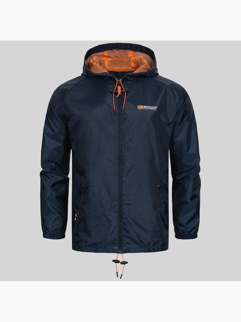 Casaco com capuz boat – geographical norway Azul-marinho - Kiabi