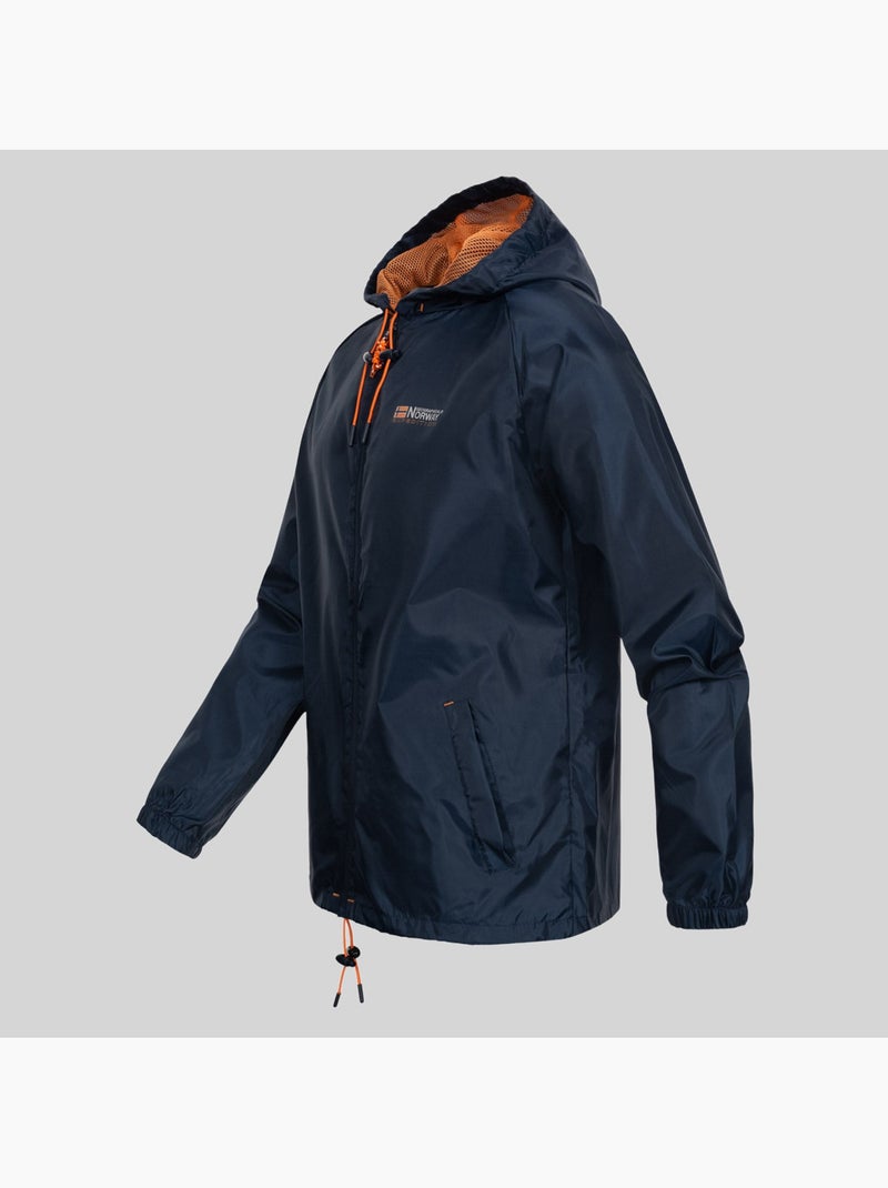 Casaco com capuz boat – geographical norway Azul-marinho - Kiabi