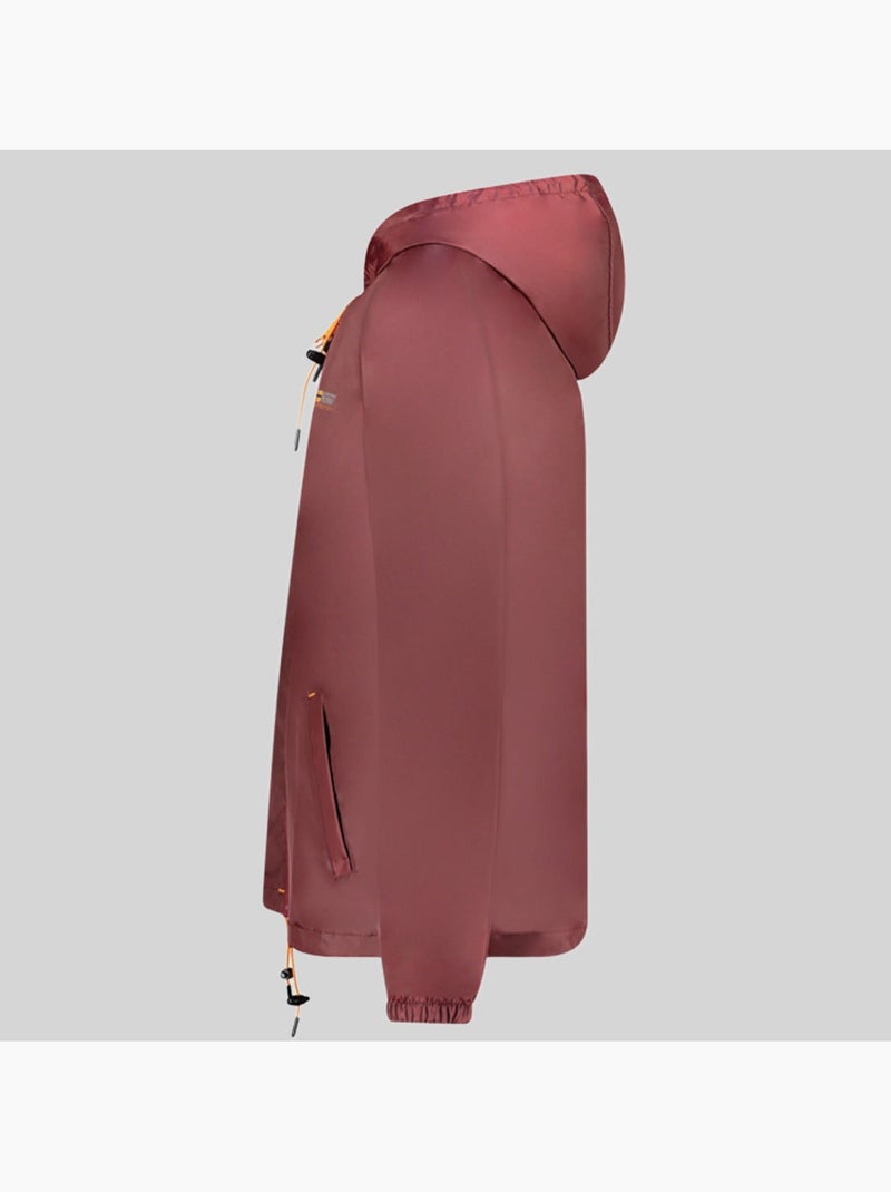 Casaco com capuz boat – geographical norway Bordô - Kiabi
