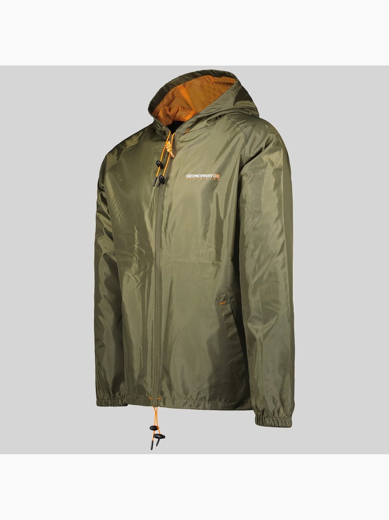 Casaco com capuz boat – geographical norway Cáqui - Kiabi