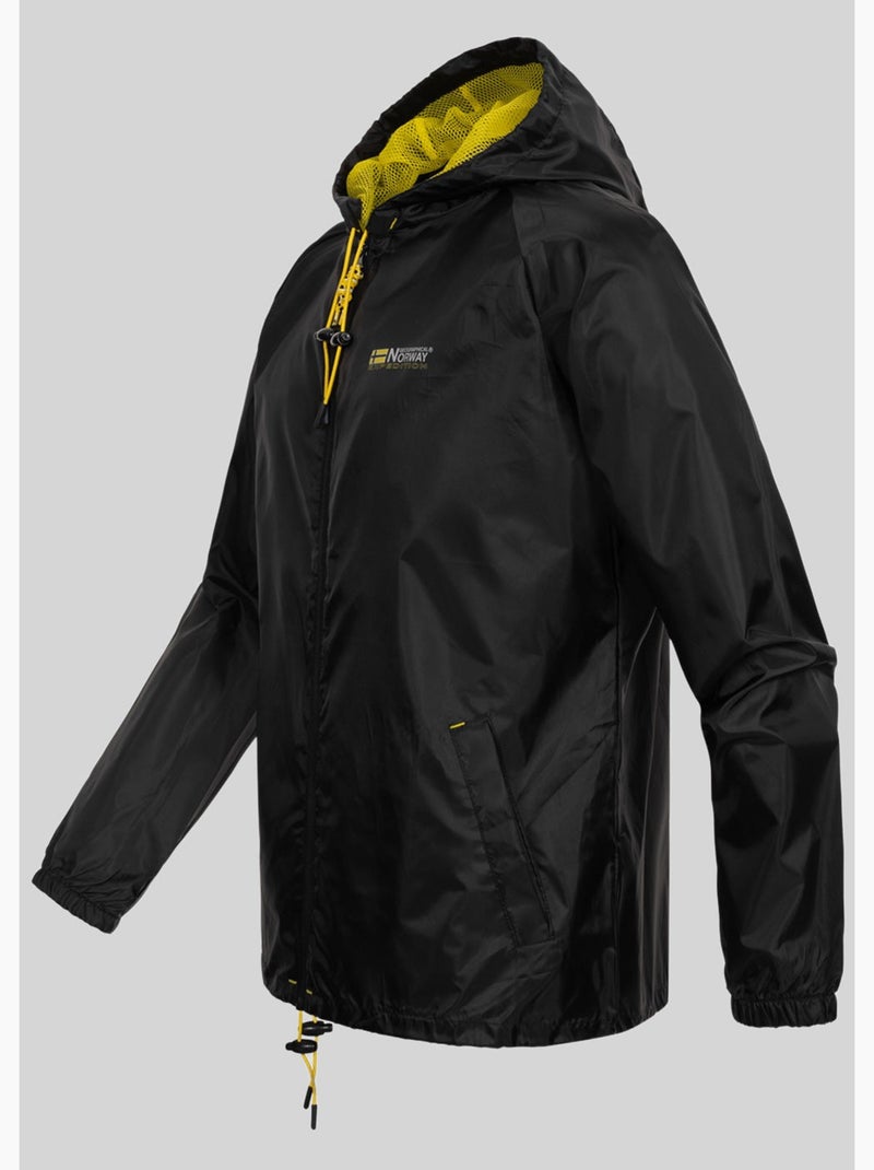 Casaco com capuz boat – geographical norway Preto - Kiabi
