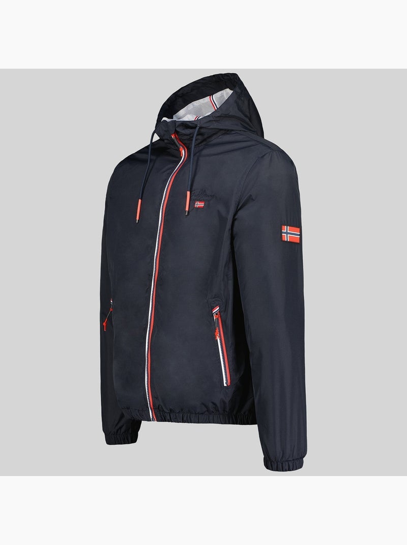 Casaco com capuz bolby – geographical norway Azul-marinho - Kiabi
