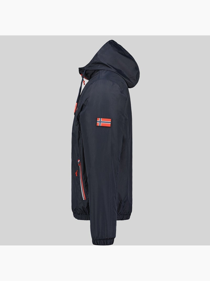 Casaco com capuz bolby – geographical norway Azul-marinho - Kiabi