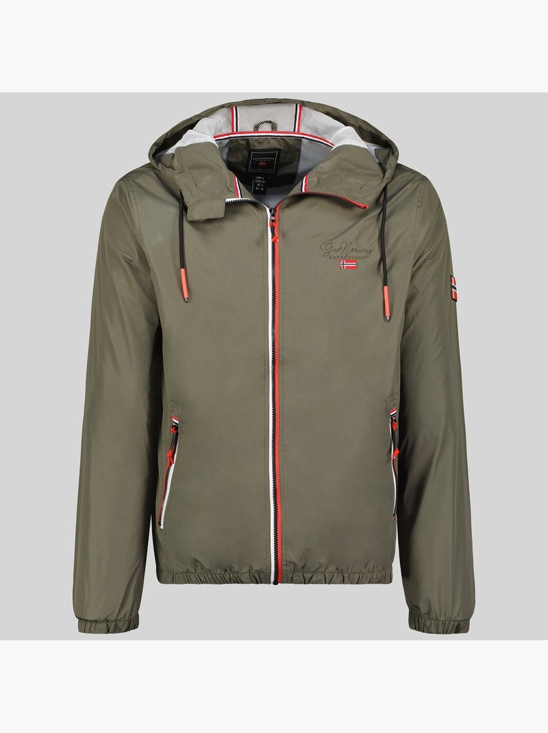 Casaco com capuz bolby – geographical norway Cáqui - Kiabi
