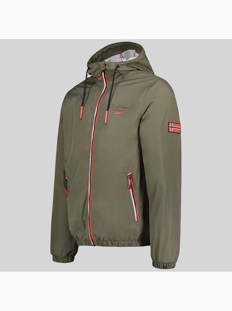 Casaco com capuz bolby – geographical norway Cáqui - Kiabi