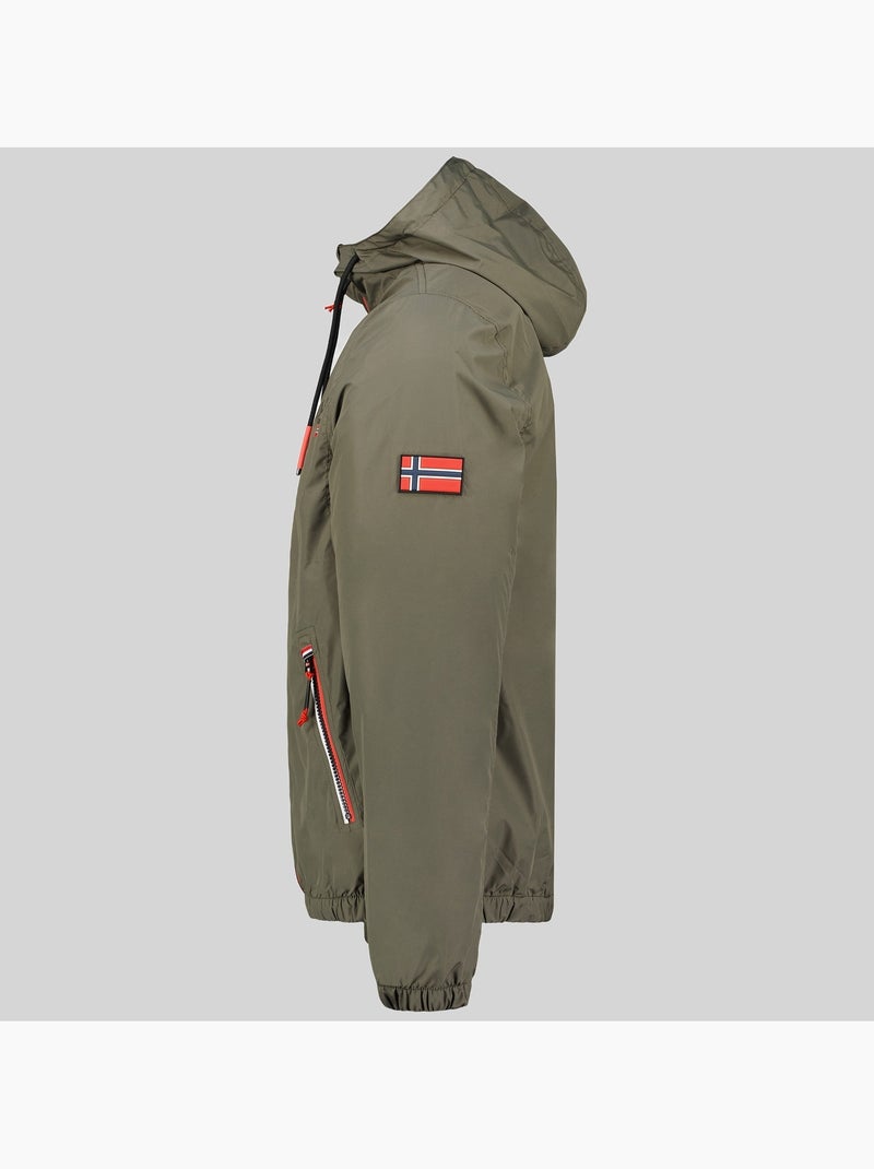 Casaco com capuz bolby – geographical norway Cáqui - Kiabi