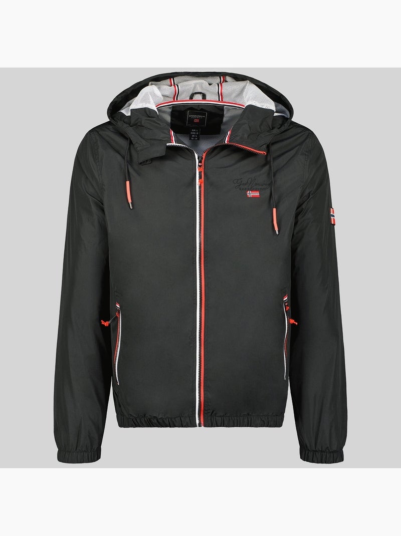 Casaco com capuz bolby – geographical norway Preto - Kiabi