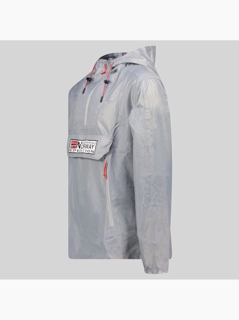 Casaco com capuz choupa – geographical norway Azul-petróleo - Kiabi
