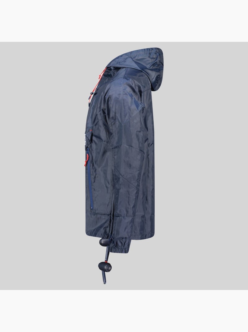 Casaco com capuz choupa – geographical norway Azul-real - Kiabi