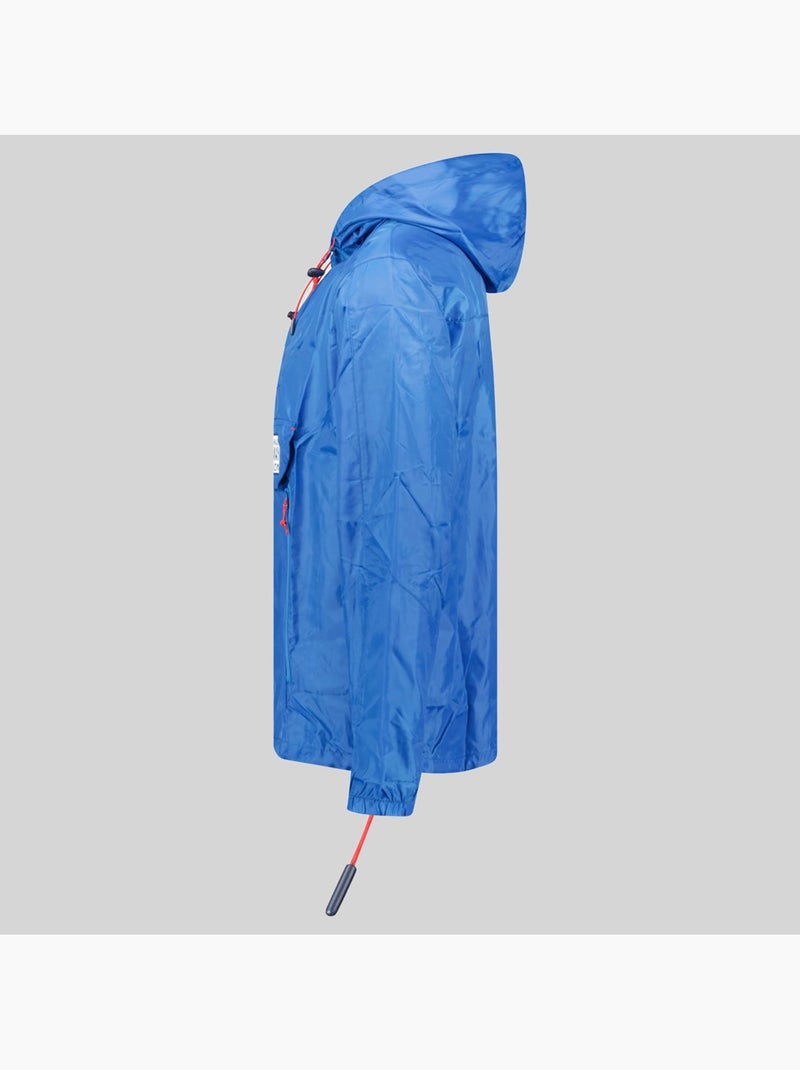 Casaco com capuz choupa – geographical norway Cinza claro - Kiabi