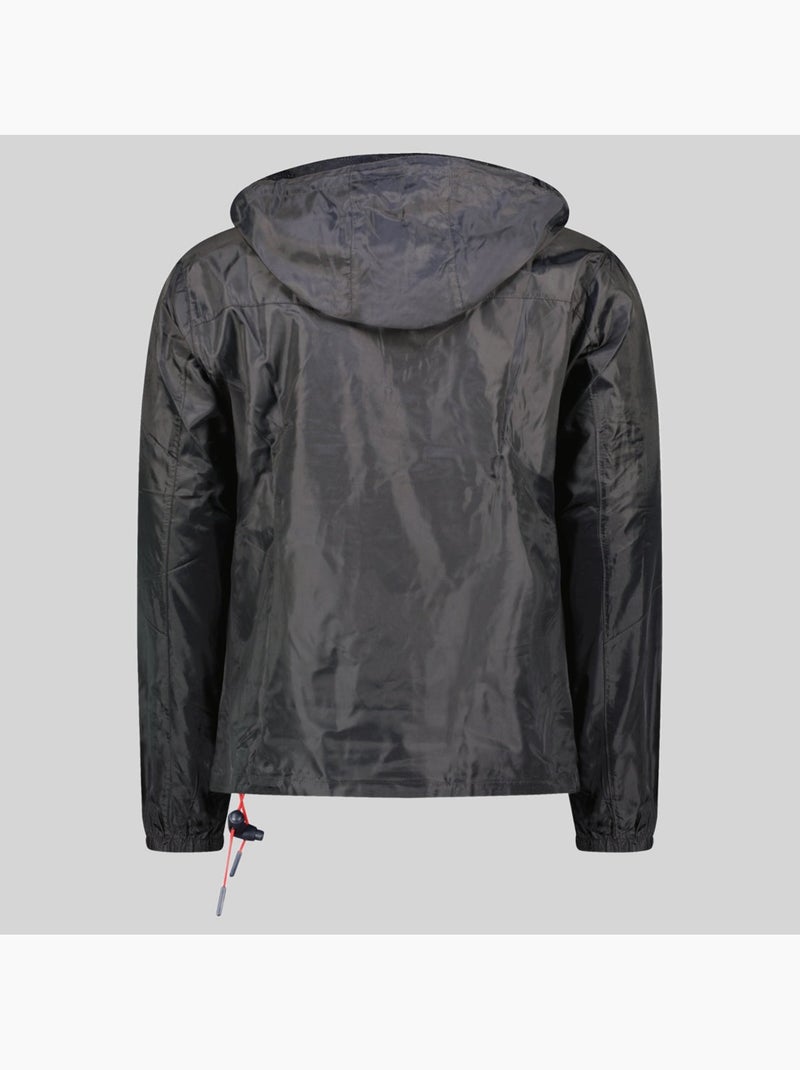 Casaco com capuz choupa – geographical norway Preto - Kiabi