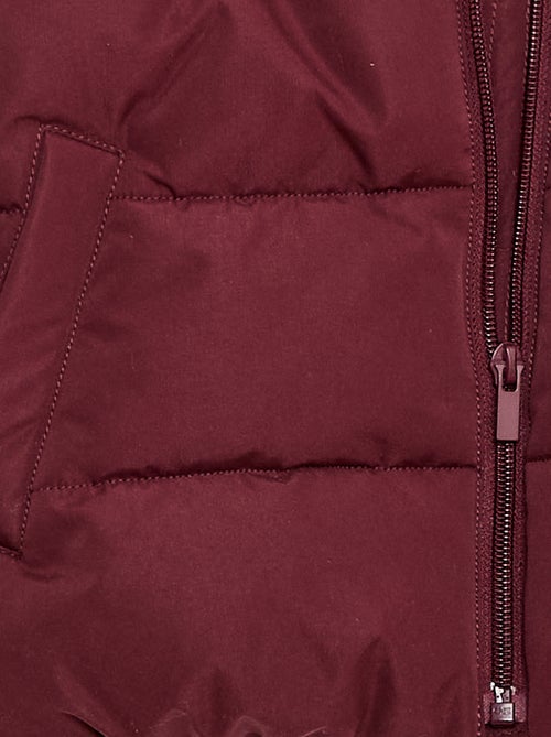 Casaco com capuz e forro polar - Kiabi