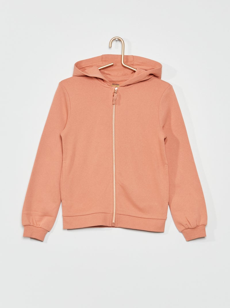 Casaco com capuz Rosa - Kiabi