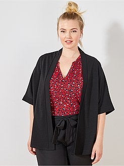 Casaco com corte de quimono - Kiabi