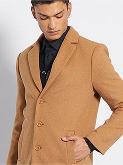 Casaco com efeito de lã - Kiabi