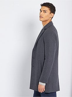 Casaco com efeito de lã - Kiabi