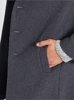 Casaco com efeito de lã - Kiabi