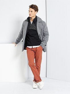 Casaco com efeito de lã - Kiabi