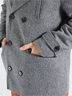 Casaco com efeito de lã - Kiabi