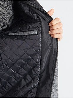 Casaco com efeito de lã - Kiabi