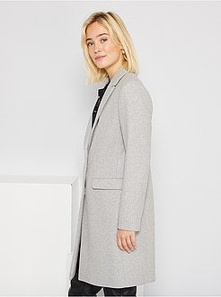 Casaco com efeito de lã - Kiabi